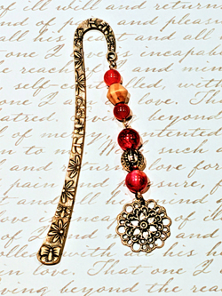 Gemstone Charm Bookmark