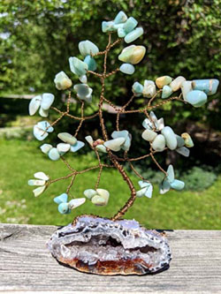 Amazonite Gemstone Tree