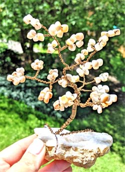 Shell Gemstone Tree