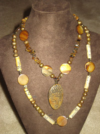 African Tale Necklace