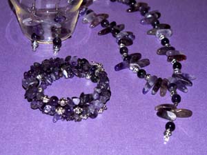 Amethyst Mystique jewellery set