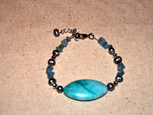 Aquamarine Princess Bracelet