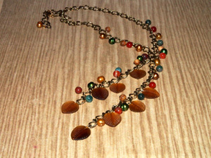 Autumn Foliage Necklace