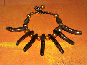 Golden Branches bracelet