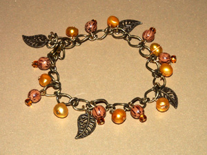 Golden Leaves bracelet