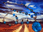 Land of Sky jewellery set