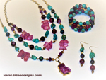 Ocean Sunset jewellery set