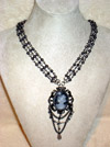 Pearl Cameo Necklace