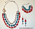 Riviera Trio jewellery set