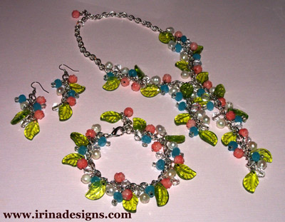 Spring Garden jewellery set