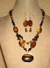 Tigress Necklace & Earrings