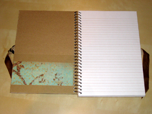 Aqua & Dream Journal Inside